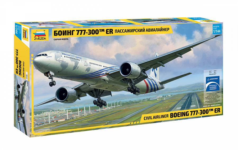 

Сборная модель Zvezda Боинг 777 (7012)