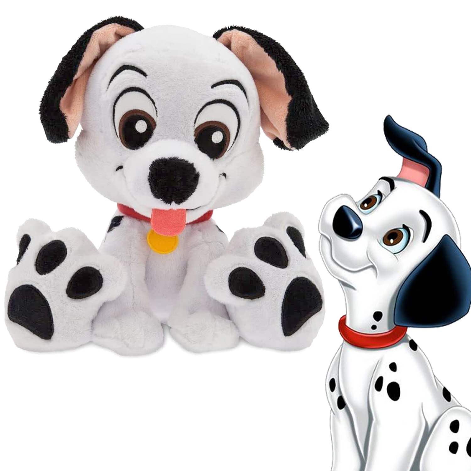 

Игрушка Лаки 25 см мультфильм 101 Далматинец 101 Dalmatians, Белый