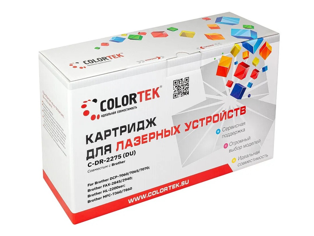 Картридж Colortek (схожий с Brother DR-2275) для Brother HL-2240/2250/DCP-7057/7060/7065