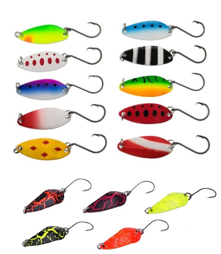 

Форелевые блесны. 15 штук. Lucky Fish. KIT376, KIT376