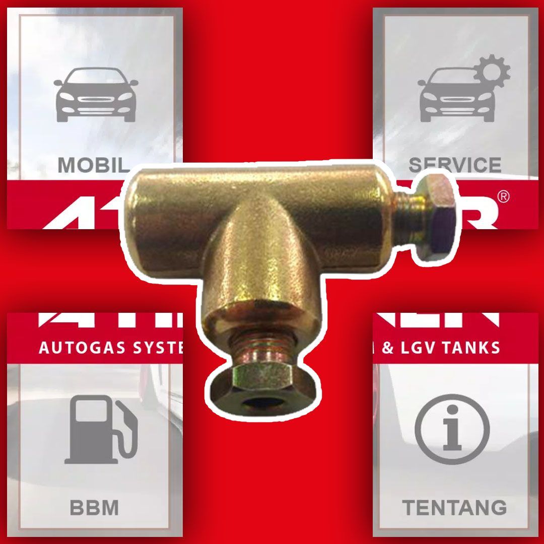 

Тройник ГБО ATIKER 6-8-6 для соединения трубки, 347
