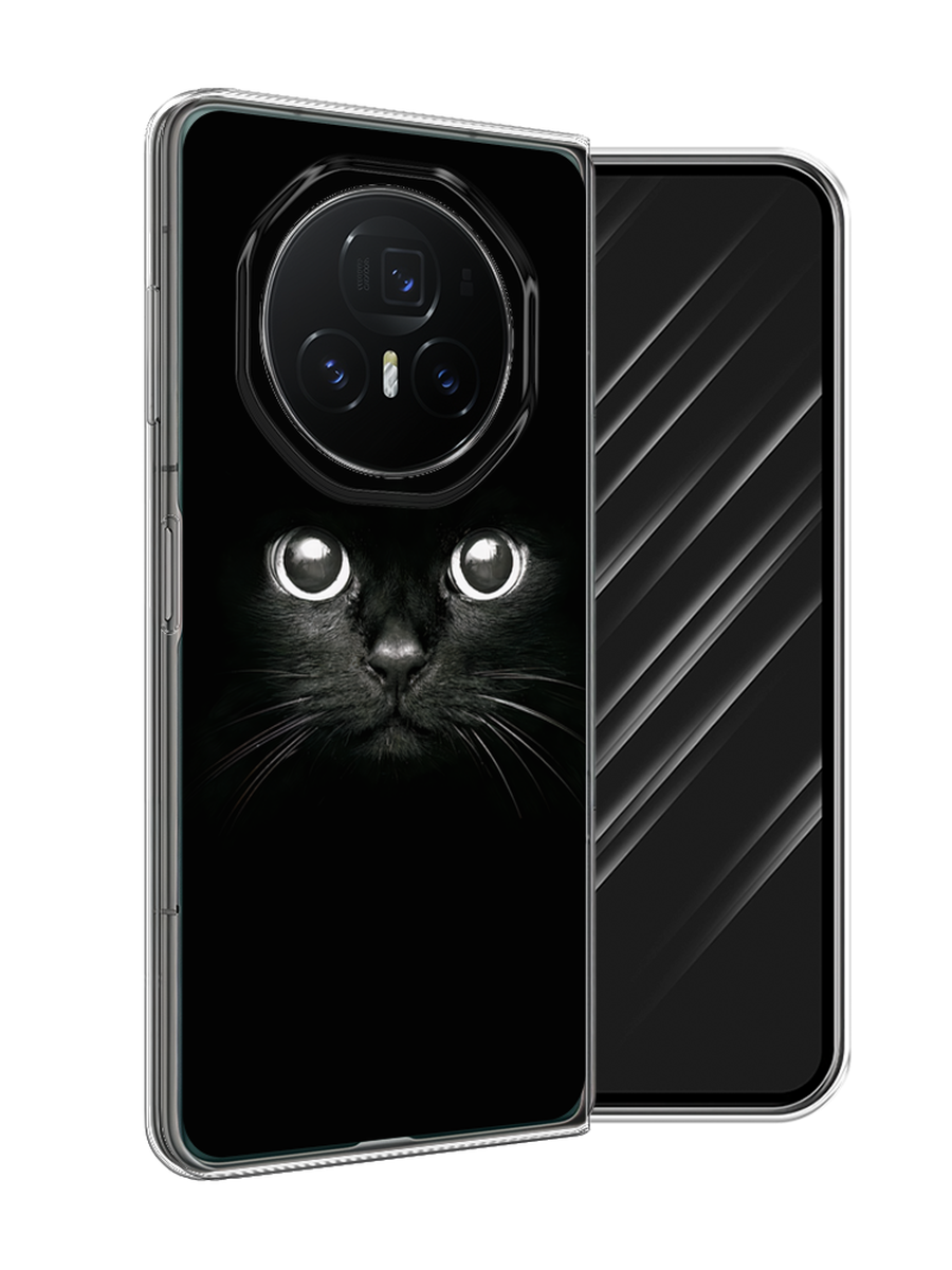 

Чехол Awog на Honor Magic V3 "Взгляд черной кошки", Черный;белый;серый, 6125050-1