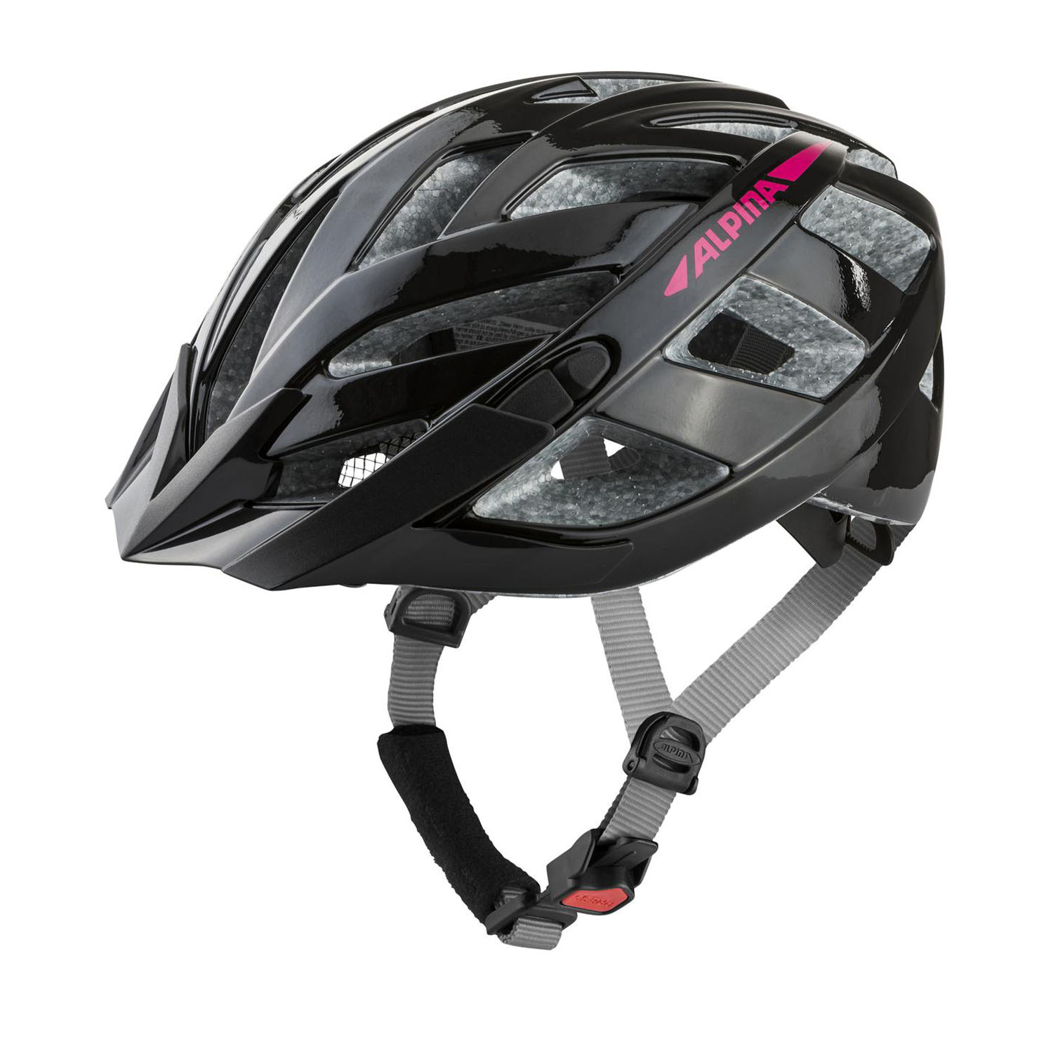 

Велошлем Alpina Panoma 2.0 Black-Pink Gloss (См:52-57) 2024, Черный, Panoma 2.0