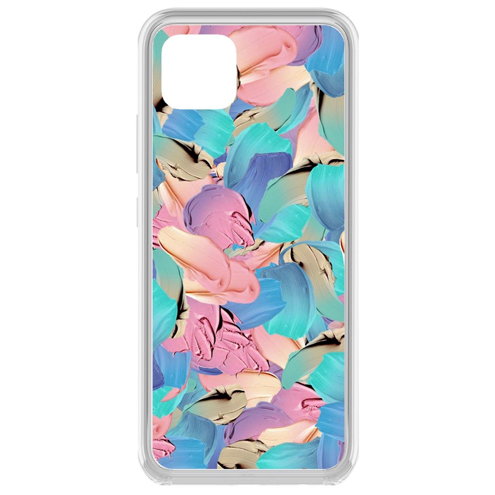 

Чехол-накладка Krutoff Clear Case Абстракт краска для Realme C11