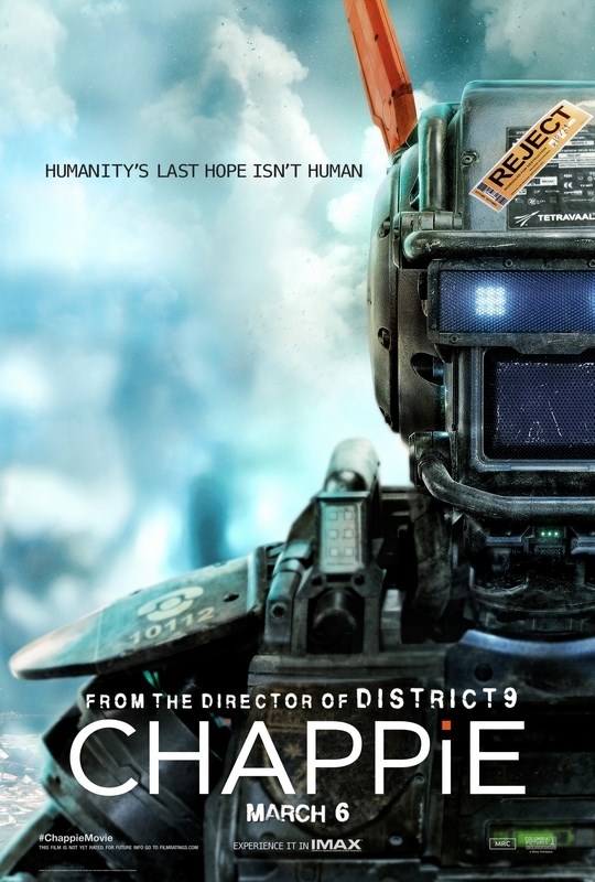 

Постер к фильму "Робот по имени Чаппи" (Chappie) A4