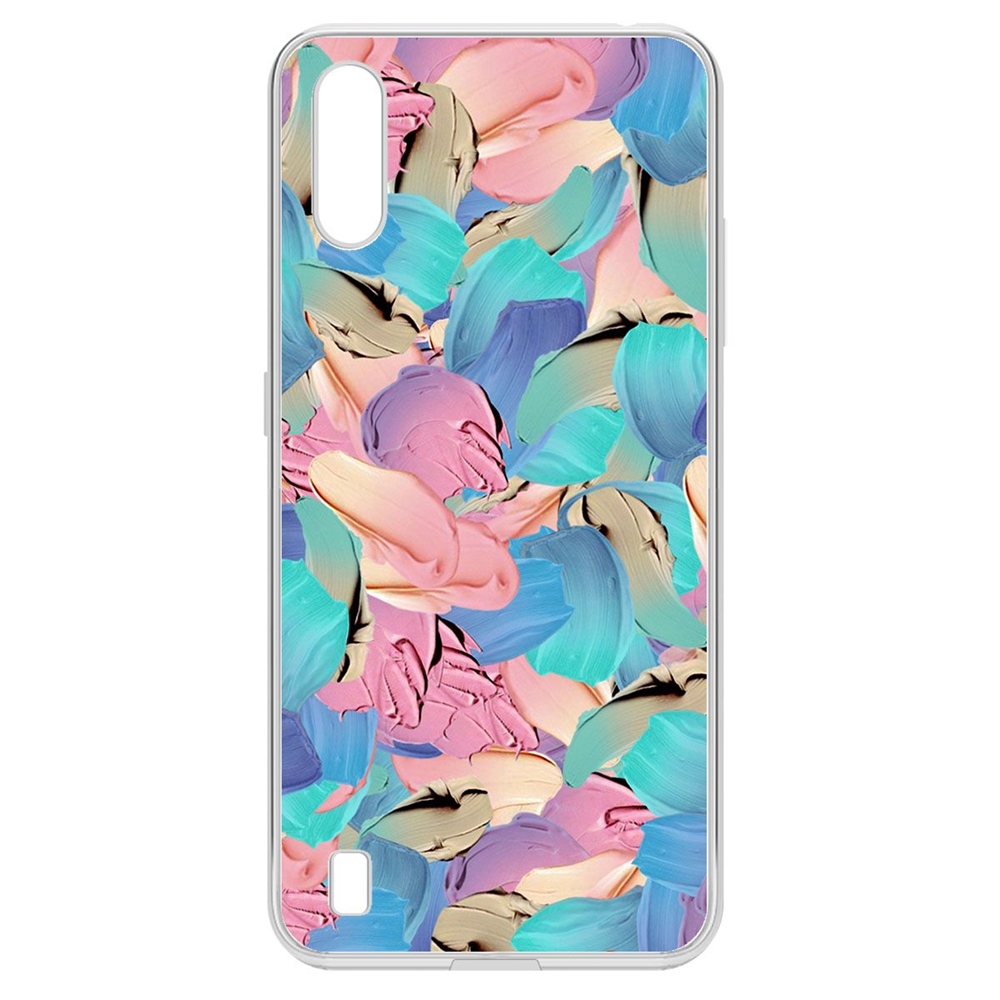 

Чехол-накладка Krutoff Clear Case Абстракт краска для Samsung Galaxy A01/M01 (A015/M015)