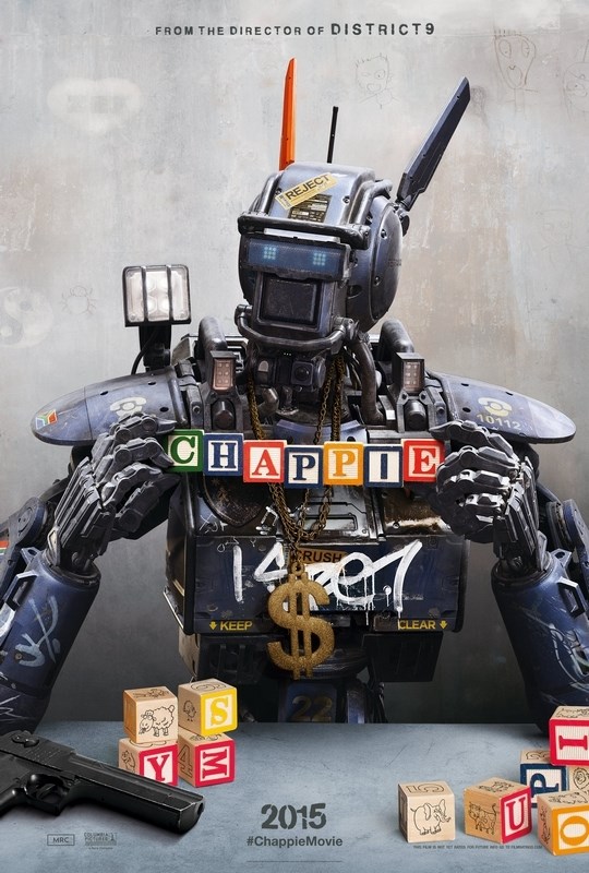 

Постер к фильму "Робот по имени Чаппи" (Chappie) A3
