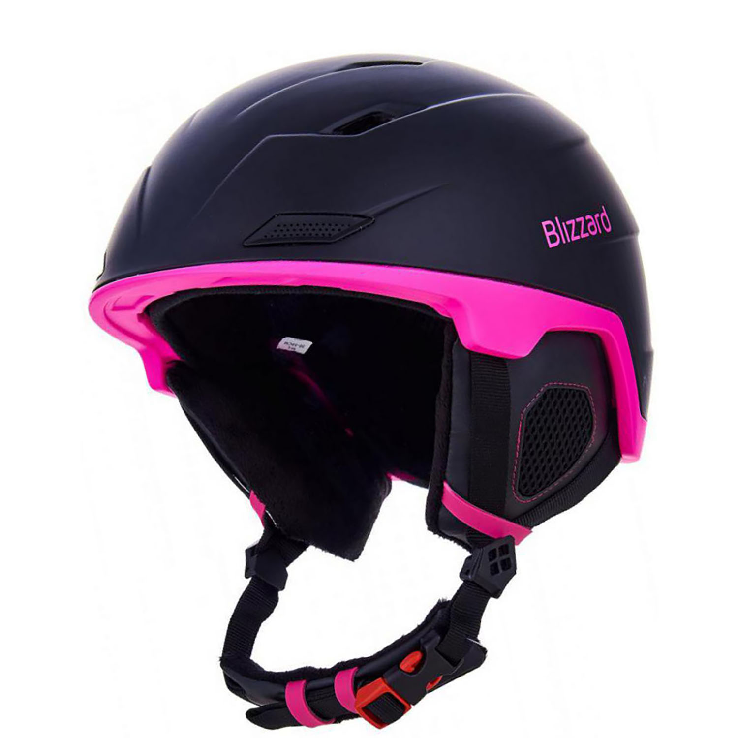 Шлем Blizzard Double Black Matt/Magenta (См:56-59) 2023-24