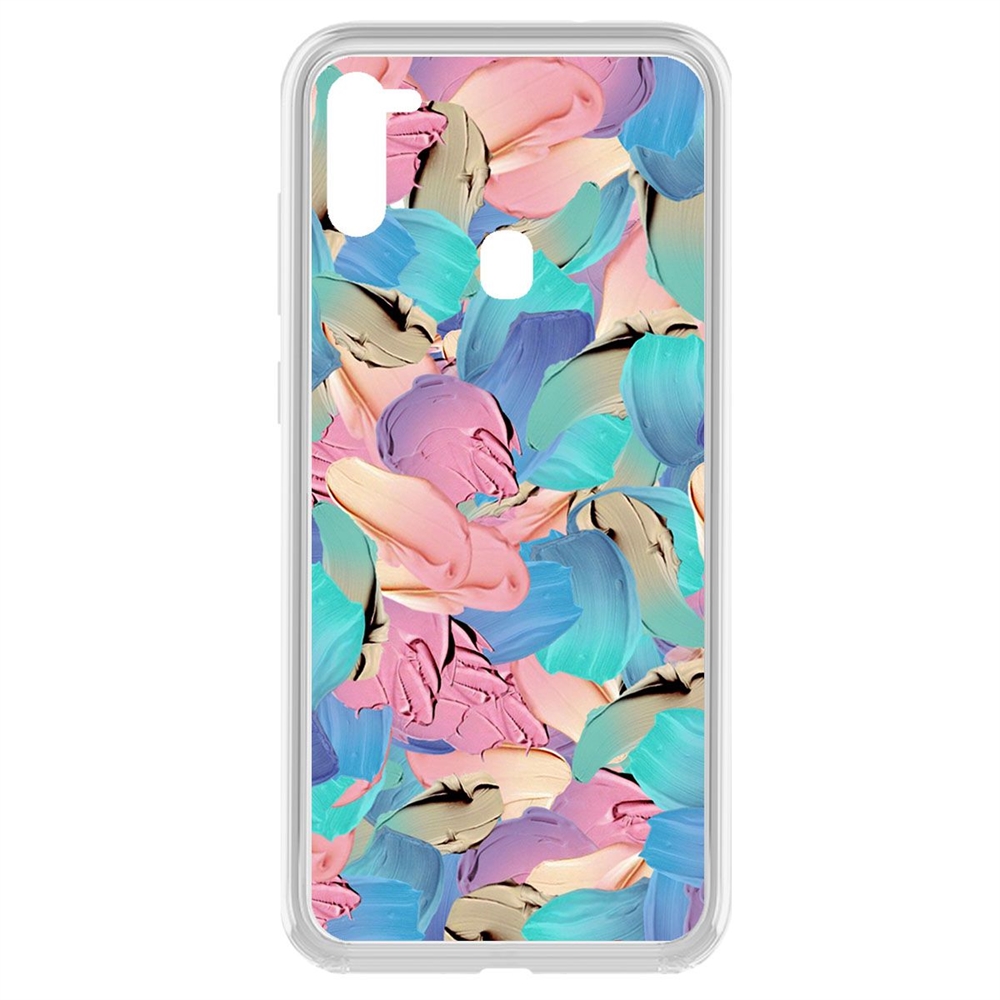 

Чехол-накладка Krutoff Clear Case Абстракт краска для Samsung Galaxy A11/M11 (A115/M115)