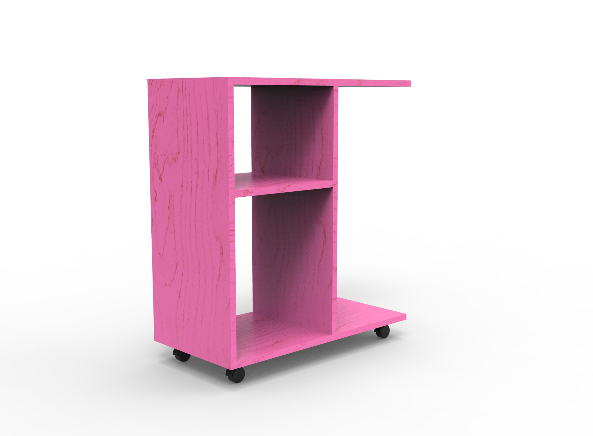Журнальный столик КубикРубик Венеция, розовый