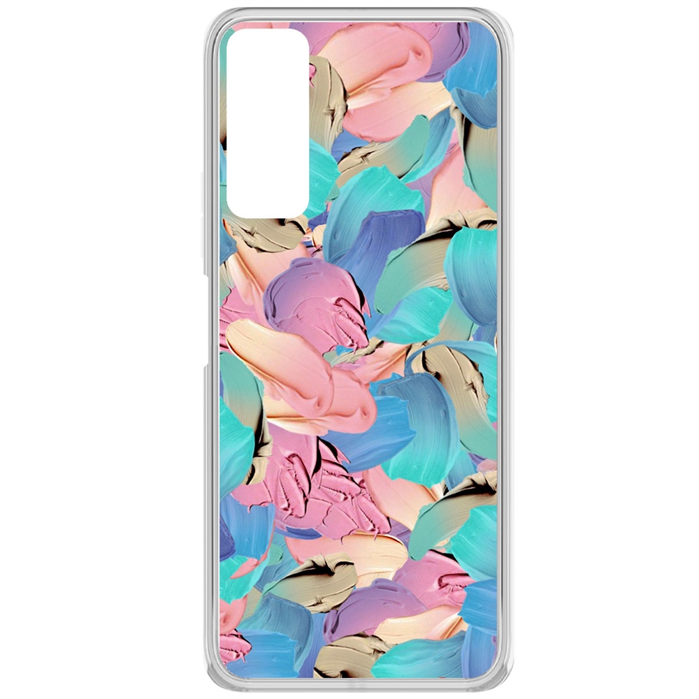 

Чехол-накладка Krutoff Clear Case Абстракт краска для TECNO Camon 17P