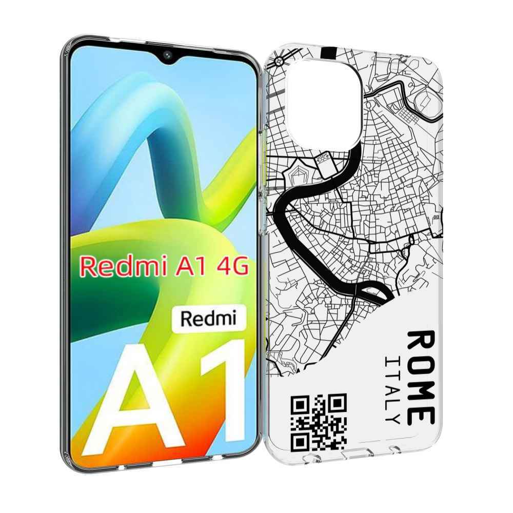 

Чехол Mypads Схема-Рим Для Xiaomi Redmi A1, Прозрачный, Tocco
