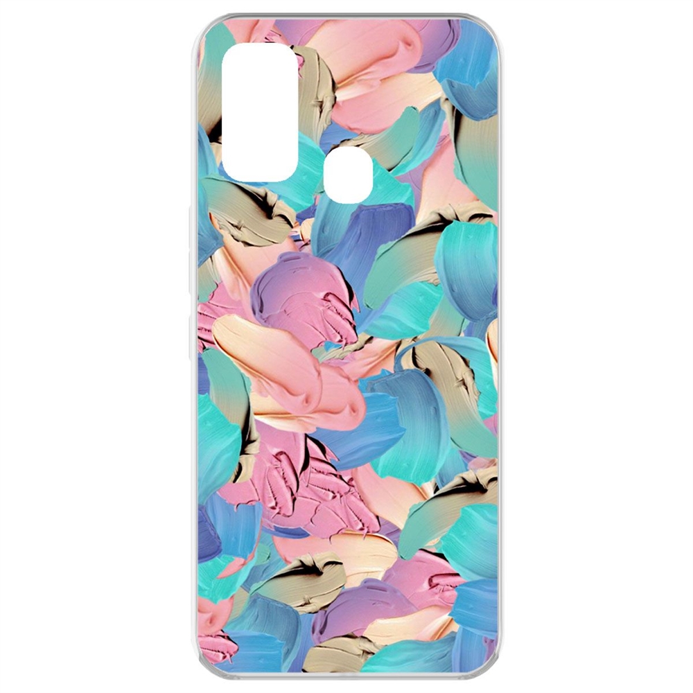 

Чехол-накладка Krutoff Clear Case Абстракт краска для TECNO Spark 7, Прозрачный