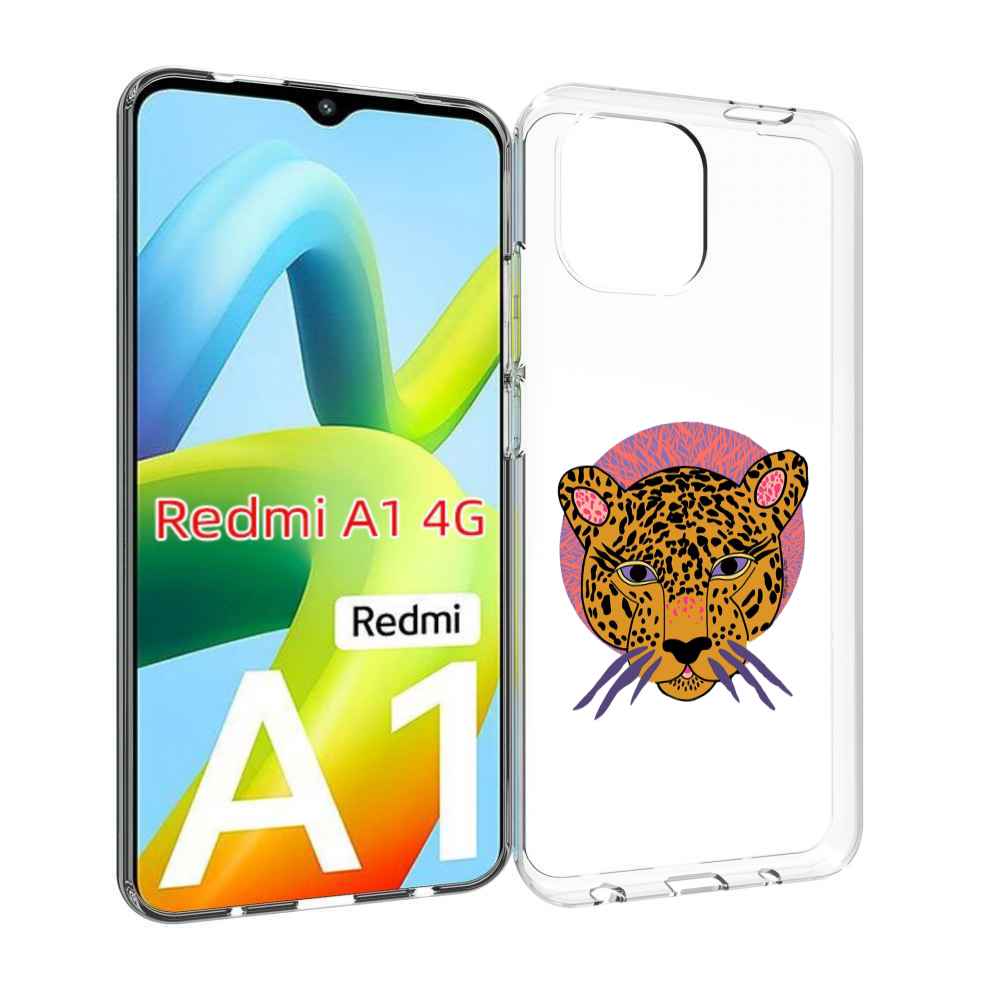 

Чехол Mypads Тигр-В-Кругу Для Xiaomi Redmi A1, Прозрачный, Tocco