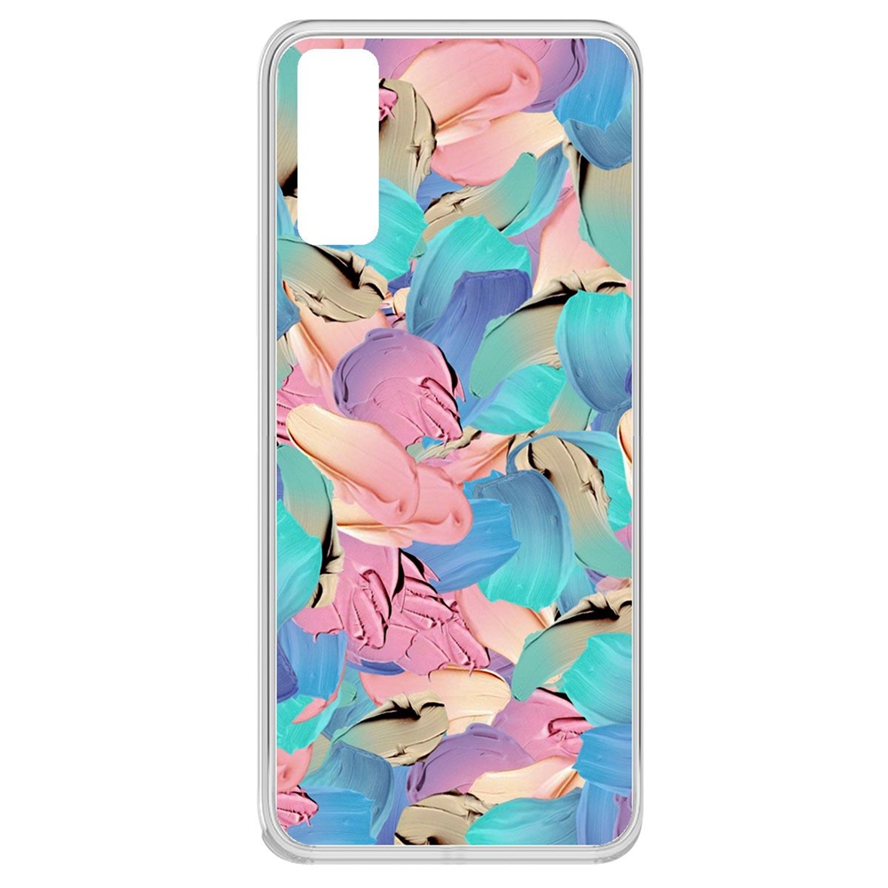 

Чехол-накладка Krutoff Clear Case Абстракт краска для Vivo Y20