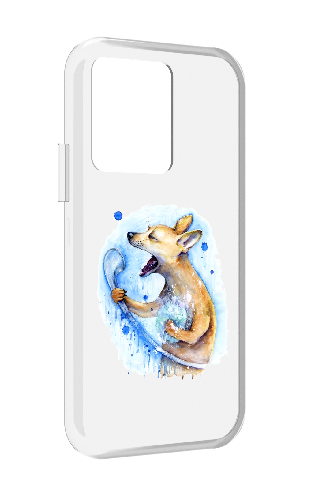 

Чехол MyPads пение в душе для Vivo iQOO 10, Прозрачный, Tocco