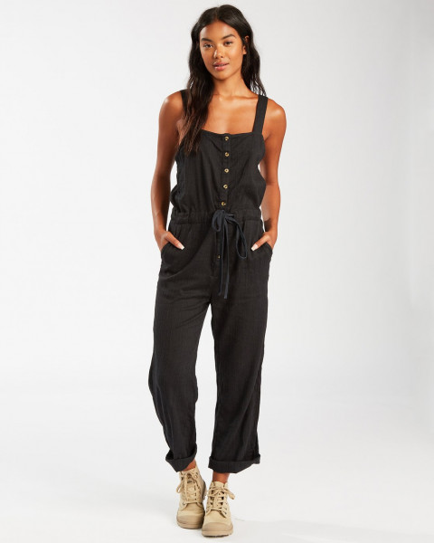 

Комбинезон женский Billabong U3PT05 черный 34, U3PT05