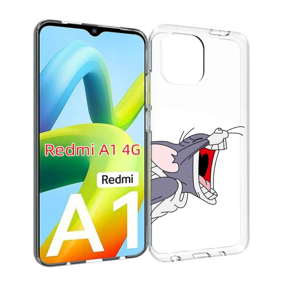 

Чехол Mypads Том-Голодный Для Xiaomi Redmi A1, Прозрачный, Tocco