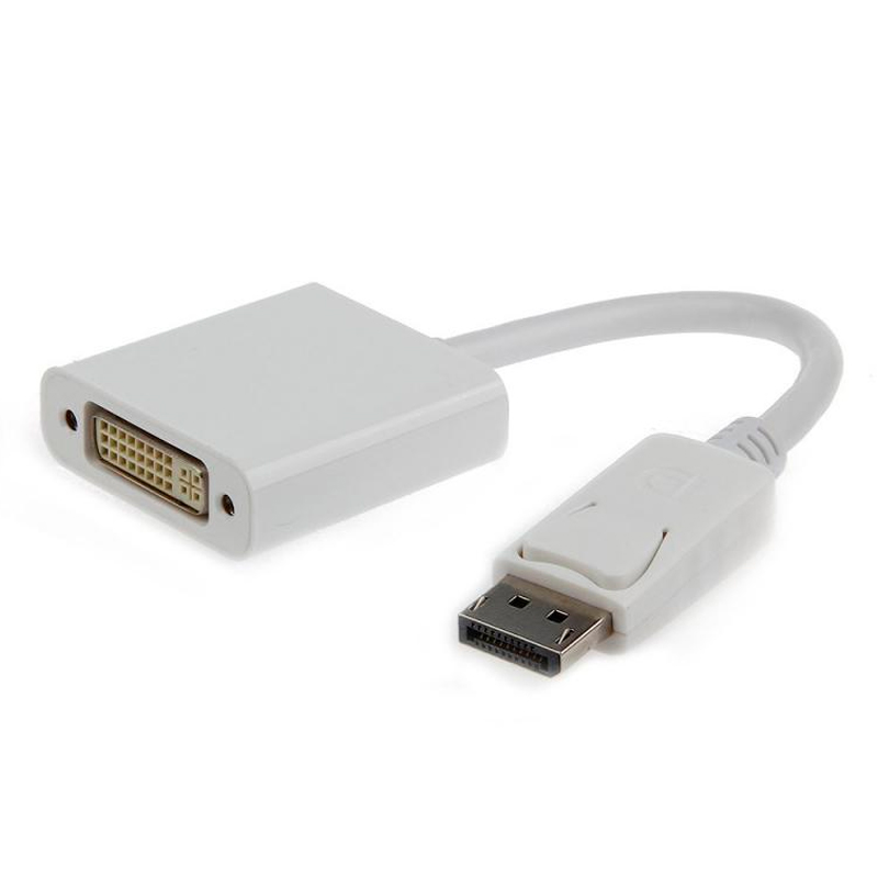 

Переходник DisplayPort DisplayPort - DVI вилка-розетка м () белый