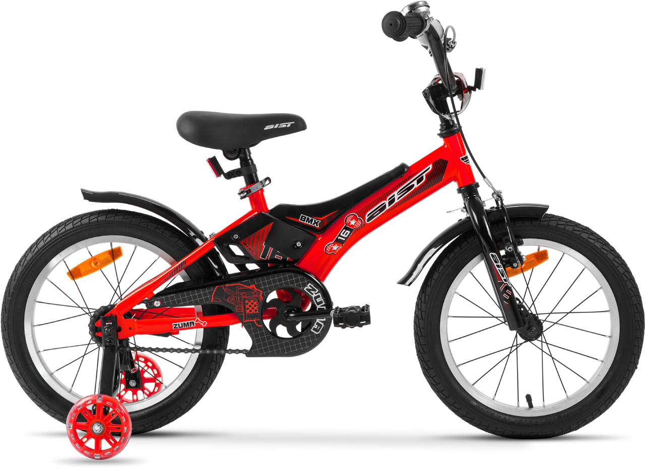 Велосипед детский AIST Zuma 16 2022 красный
