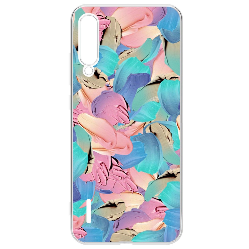 

Чехол-накладка Krutoff Clear Case Абстракт краска для Xiaomi Mi 9 Lite
