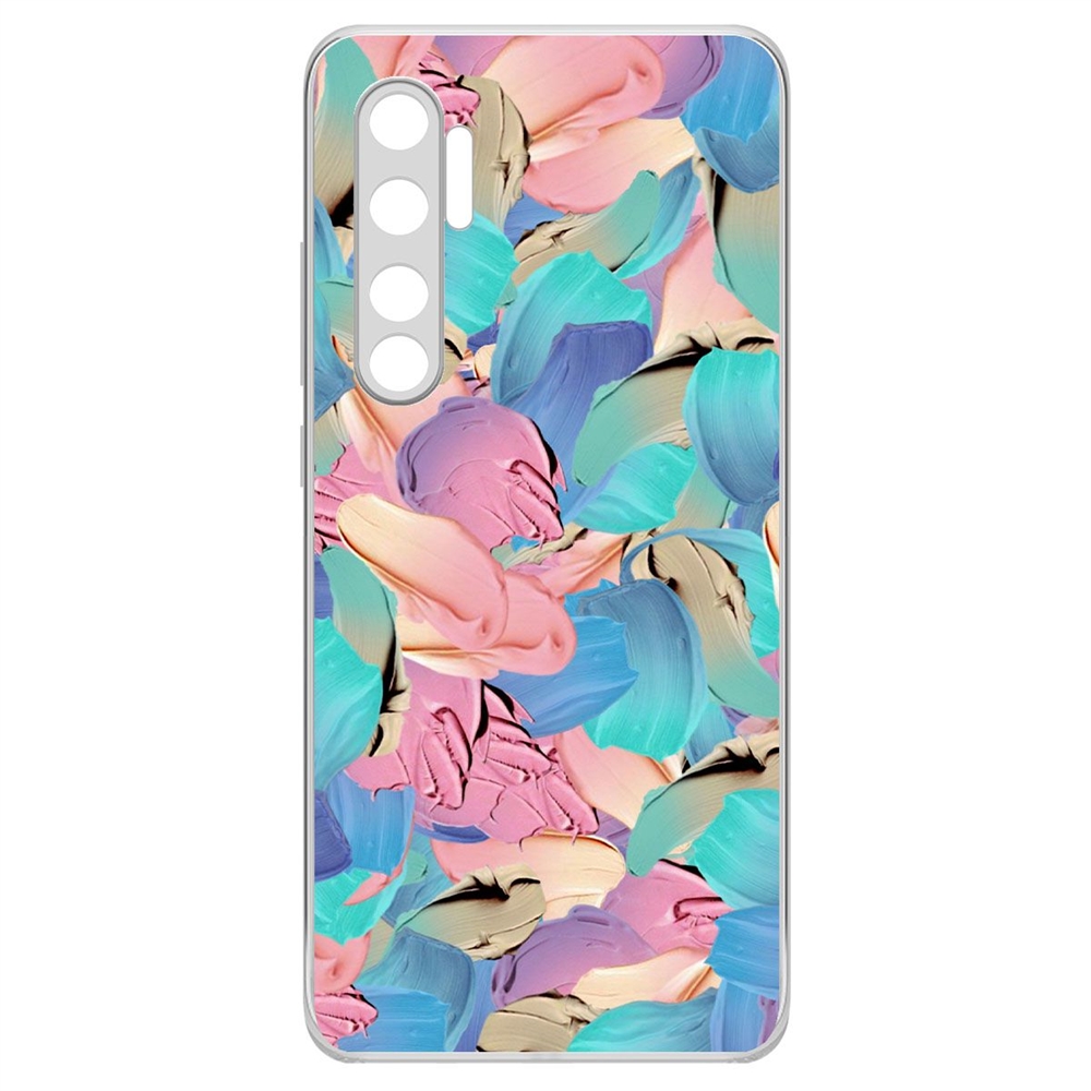 

Чехол-накладка Krutoff Clear Case Абстракт краска для Xiaomi Mi Note 10 Lite