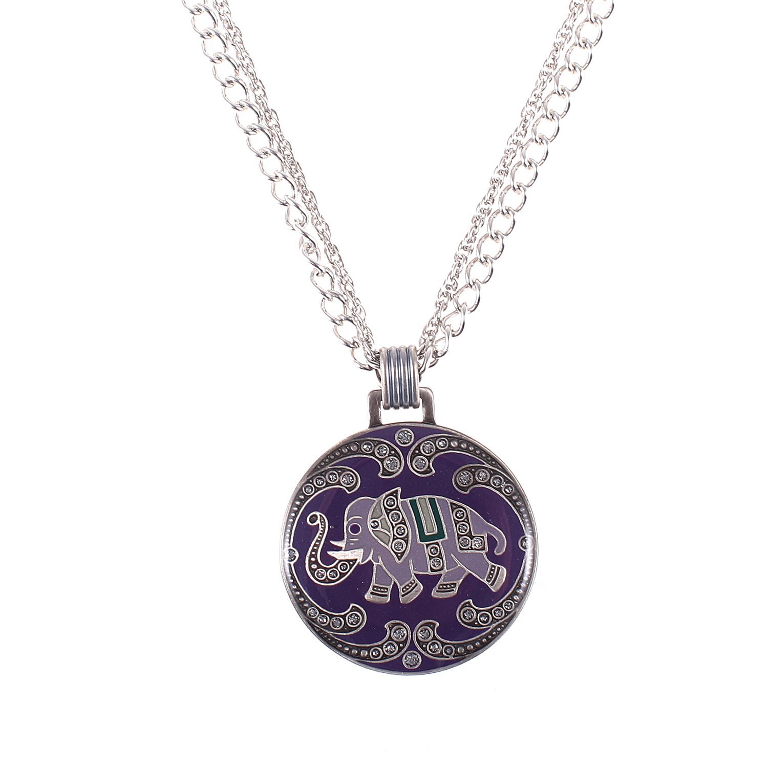 

Колье из бижутерного сплава/бронзы с эмалью 50 см Clara Bijoux B27151.11.DCM V, B27151.11.DCM V