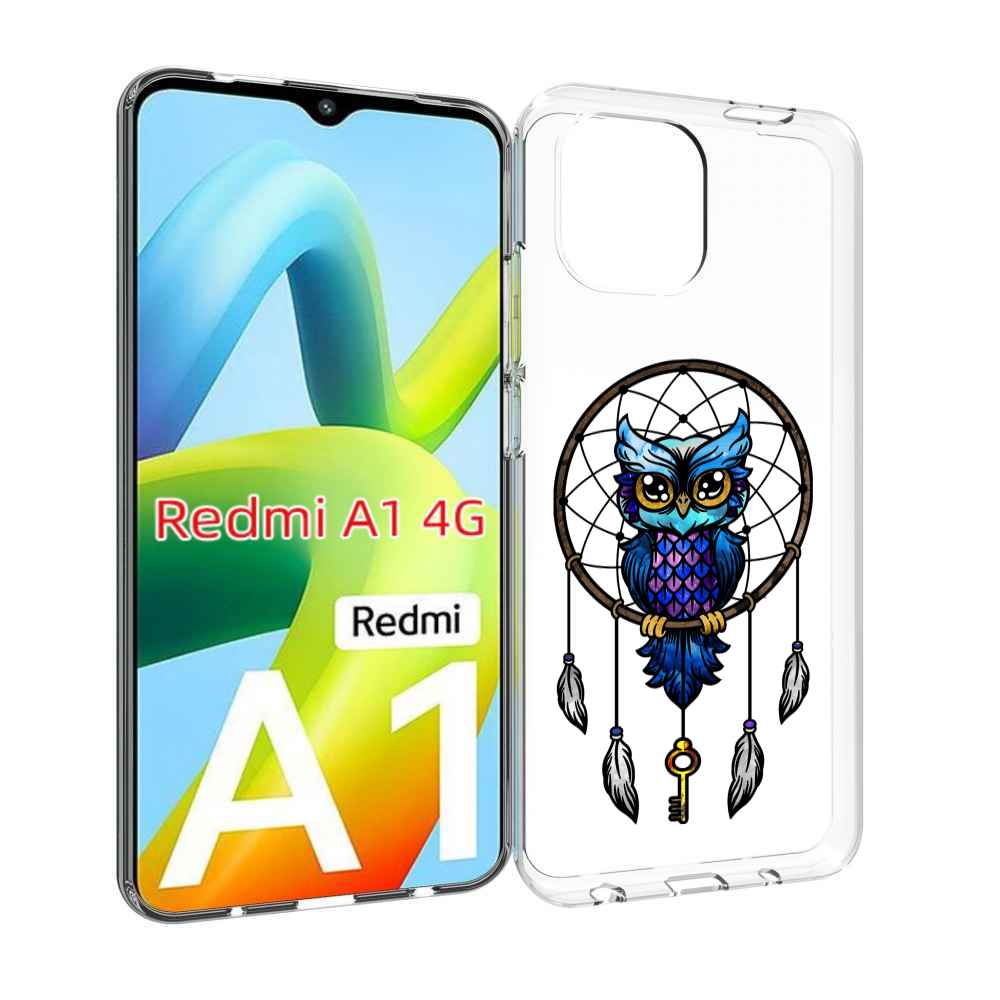 

Чехол Mypads Умная-Фиолетовая-Сова Для Xiaomi Redmi A1, Прозрачный, Tocco