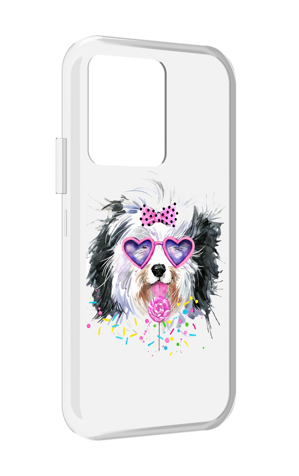 

Чехол MyPads пушистик для Vivo iQOO 10, Прозрачный, Tocco