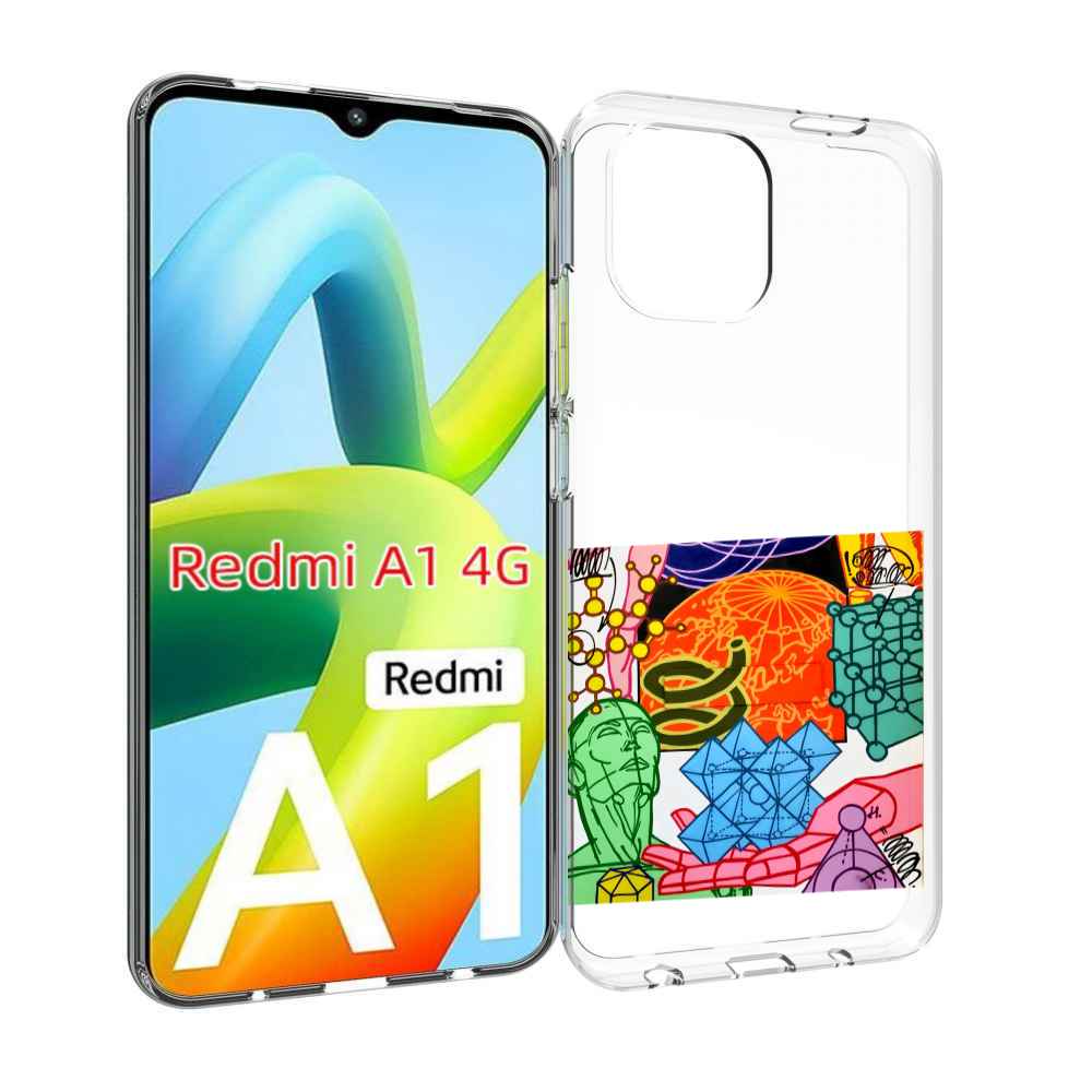 

Чехол Mypads Физика-Химия Для Xiaomi Redmi A1, Прозрачный, Tocco