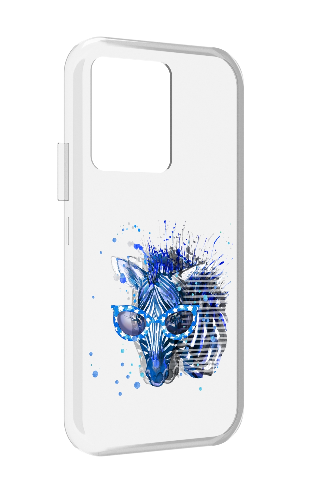 

Чехол MyPads расплывчатая зебра для Vivo iQOO 10, Прозрачный, Tocco
