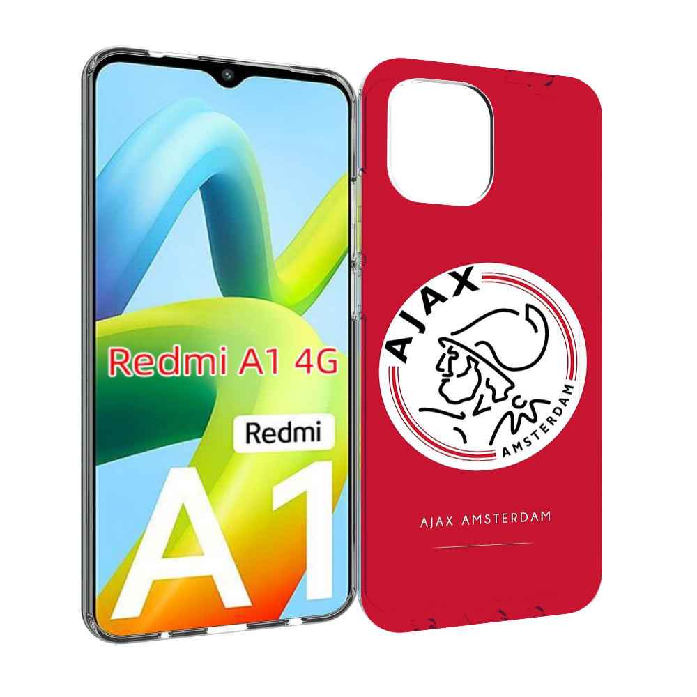 

Чехол Mypads Фк Аякс Амстердам Для Xiaomi Redmi A1, Прозрачный, Tocco