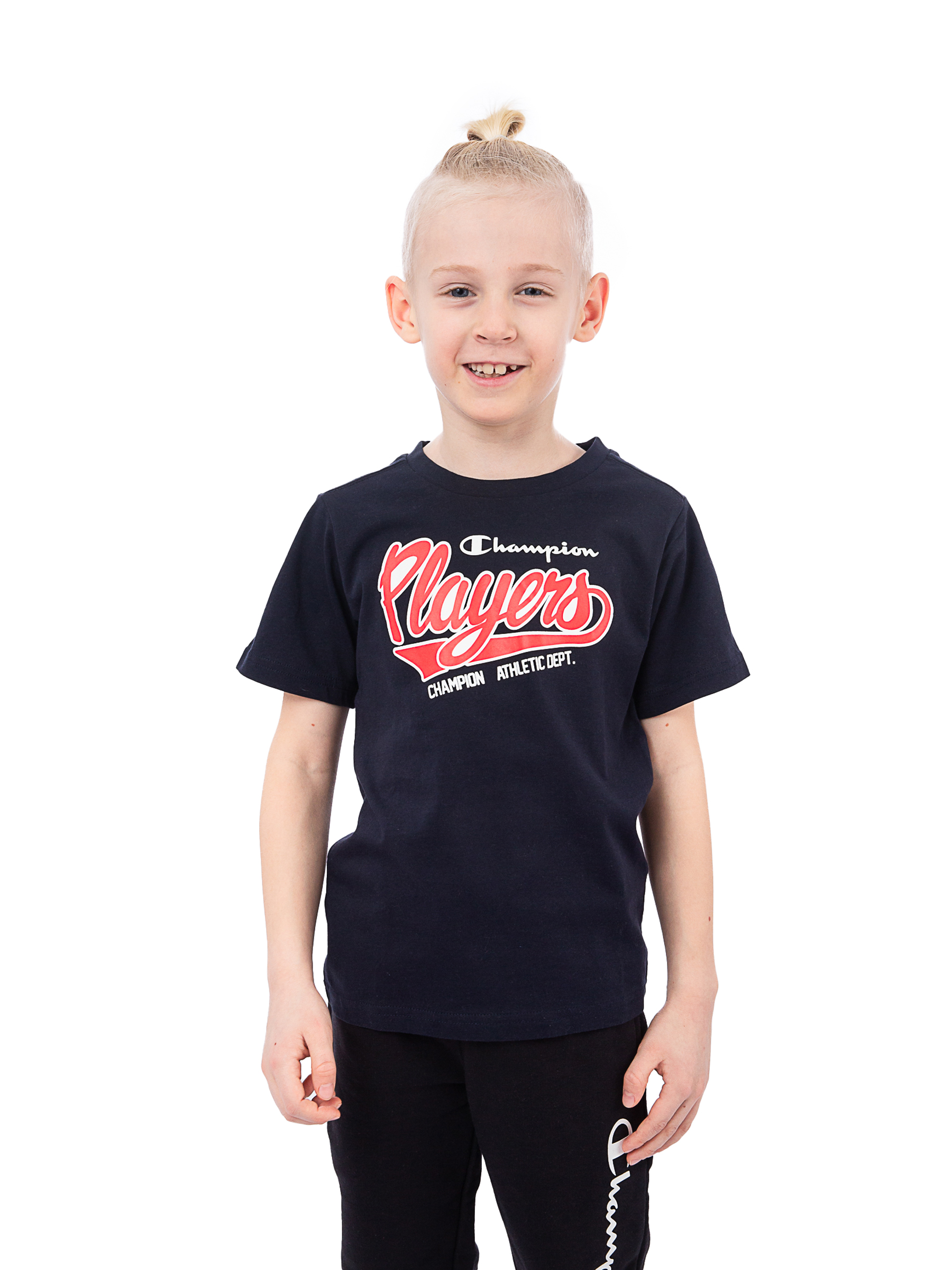 Футболка детская Champion 305022 синий 140 1071₽