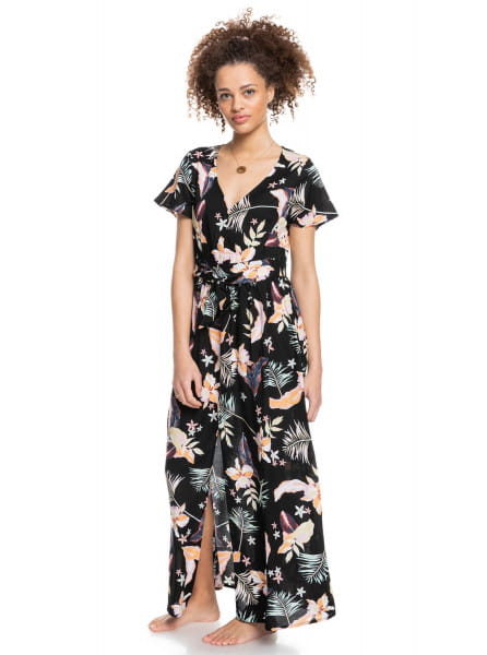 

Платье женское Roxy ERJWD03577 черное 34, ERJWD03577