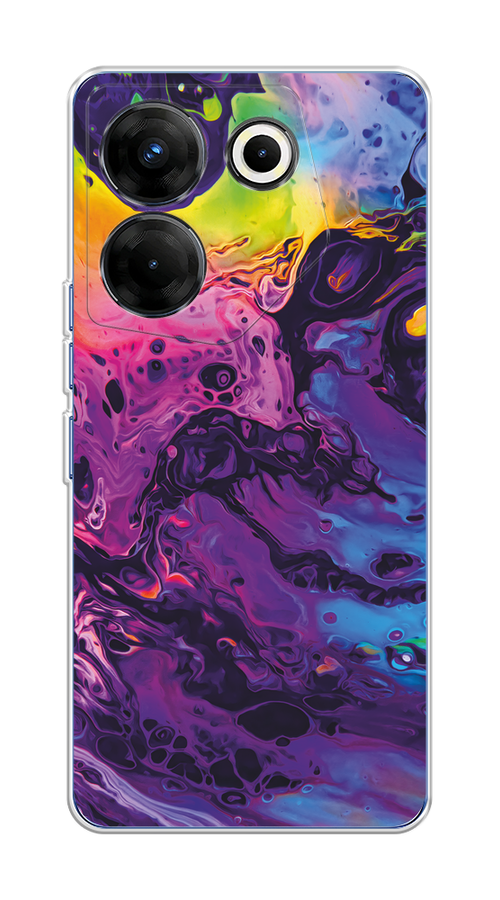 

Чехол Awog на Tecno Camon 20 Pro 5G "ACID fluid", Бордовый, 304050-1