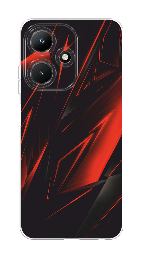 

Чехол Awog на Infinix Hot 30i "Игровой фон", Бордовый;красный;черный, 3104150-1