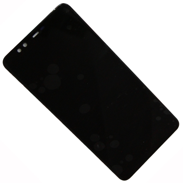 фото Дисплей для яндекс телефон в сборе с тачскрином <черный> promise mobile