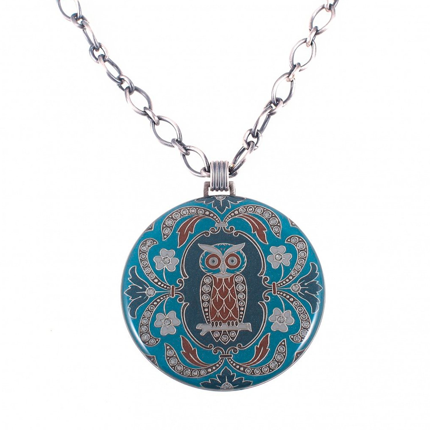 

Колье из бижутерного сплава/бронзы с эмалью 50 см Clara Bijoux B69571.1.CGM BL, B69571.1.CGM BL