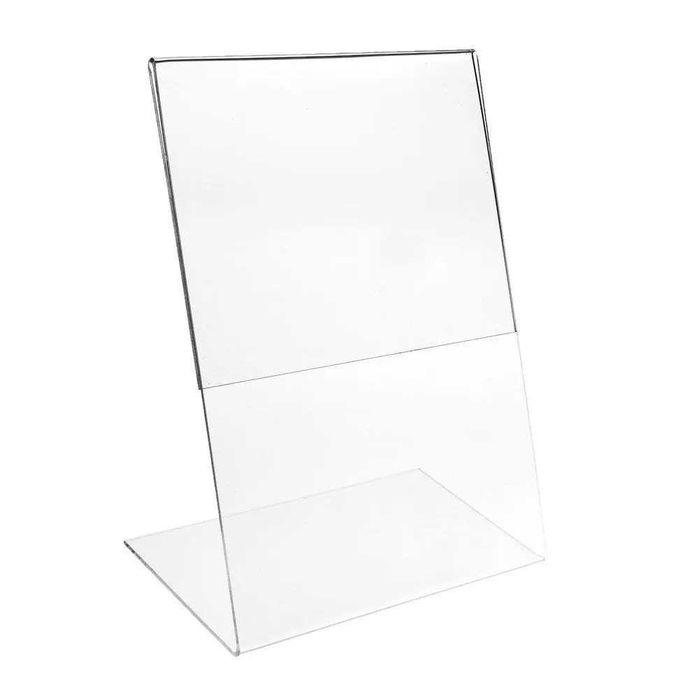 

Односторонняя подставка А5 вертикальная, 15*7,5*21 см, оргстекло 2 мм, В ЗАЩИТНОЙ ПЛЁНКЕ