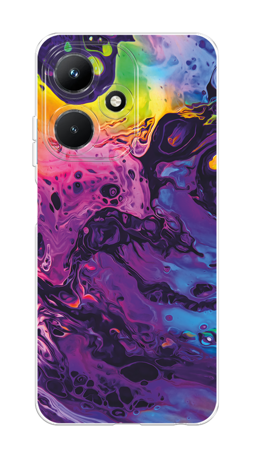 

Чехол Awog на Infinix Hot 30i "ACID fluid", Бордовый, 3104150-1