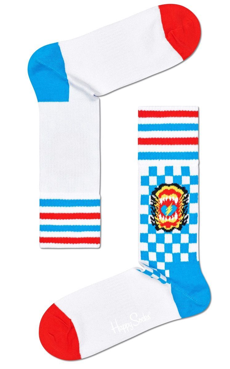 

Носки унисекс Happy Socks ATROA29 белые 25, Белый, ATROA29