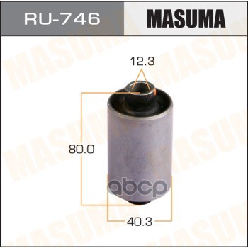 

Сайлентблок рычага подвески Nissan Nv200/Nv200 / Evalia 10> Masuma RU746