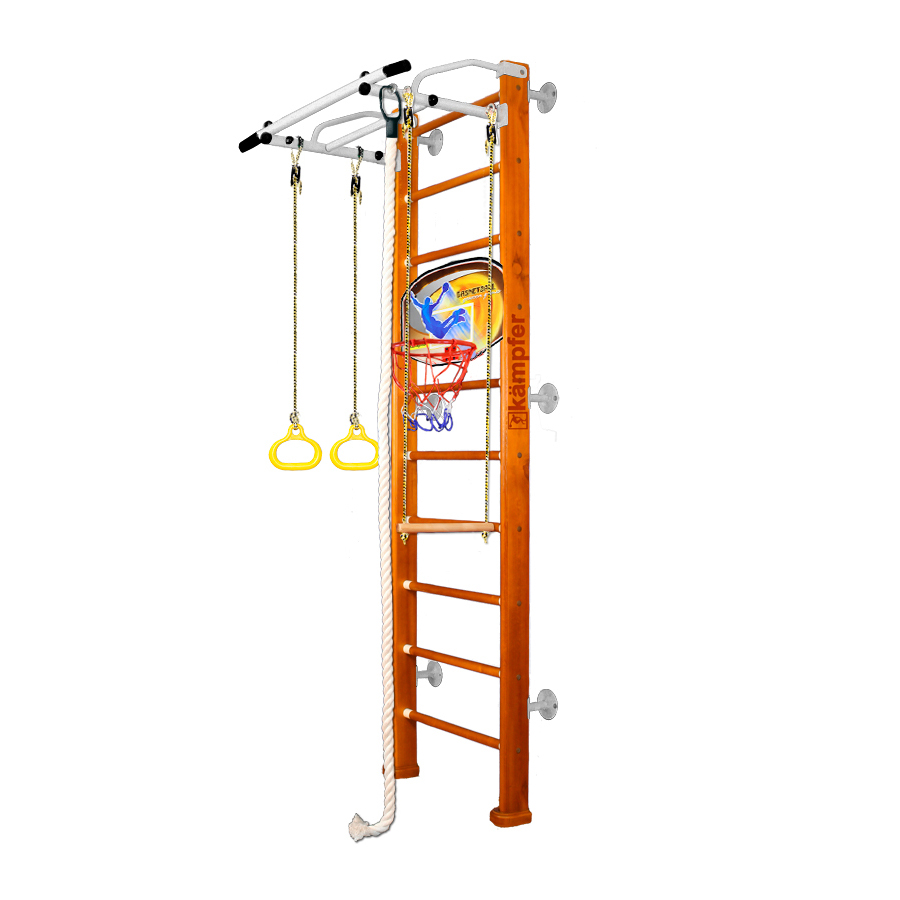 

Шведская стенка Kampfer Helena Wall Basketball Shield, №3 Классический Стандарт, б. антик, Helena Wall Basketball Shield