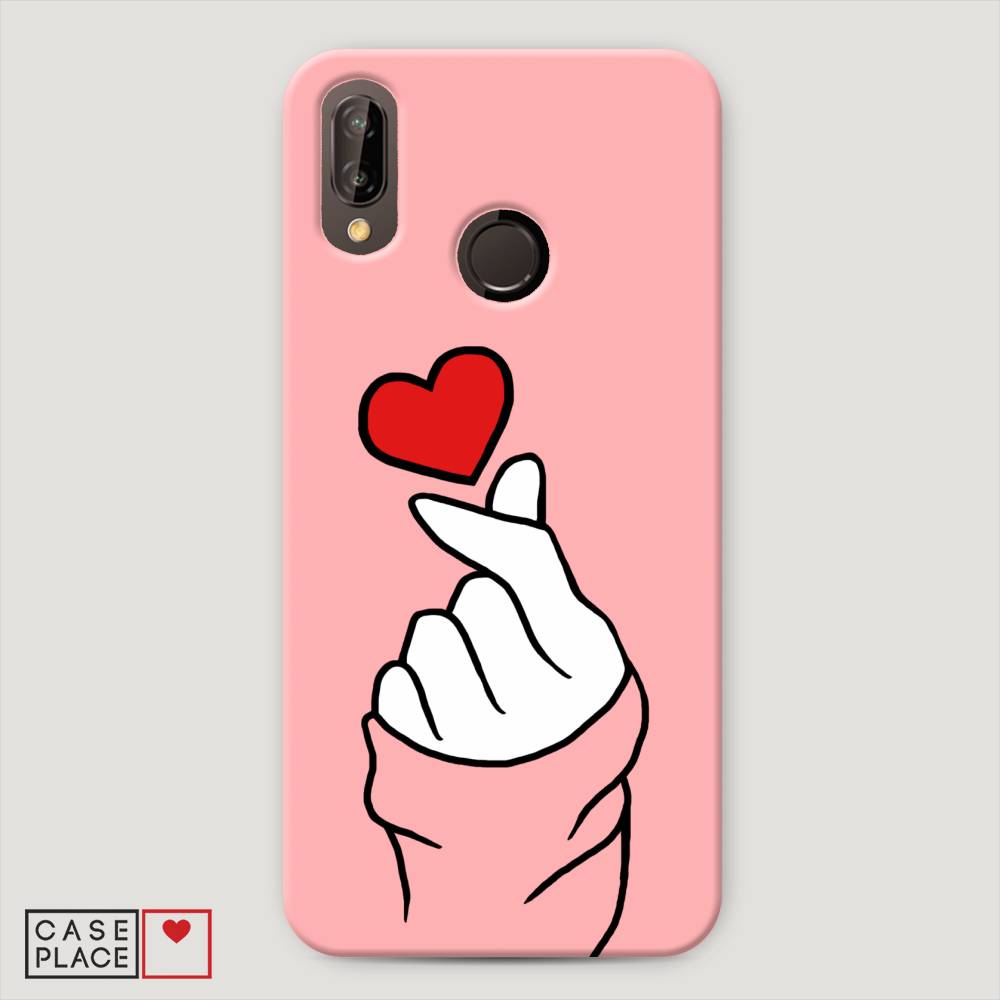 

Чехол Awog "Милое сердечко" для Huawei Nova 3E, 65620-5