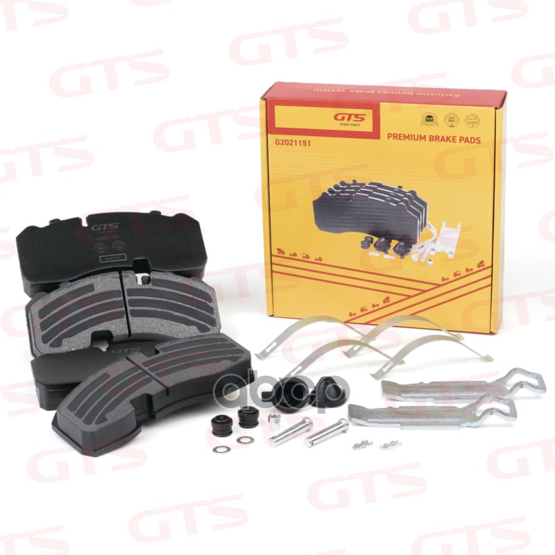 Колодки Тормозные Дисковые (С Уст.компл)/Bpw/Wva 29165, 29268 GTS Spare Parts арт. G202115