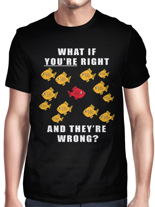 

Футболка мужская Dream Shirts Рыбки Фарго 54589622 черная 2XL, Рыбки Фарго 54589622