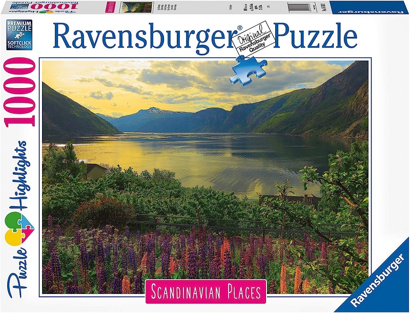 

Пазл Ravensburger 1000 Скандинавские места. Фьорд в Норвегии, арт.16743