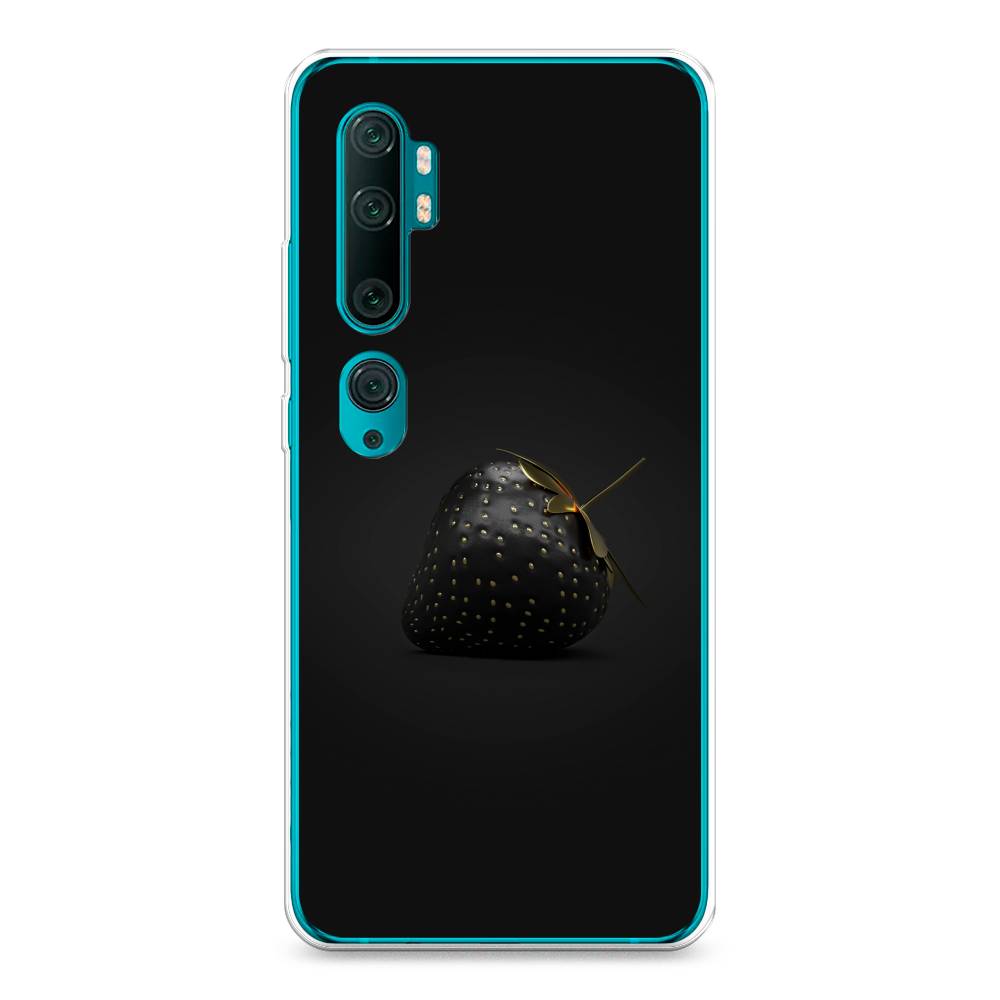 

Чехол Awog на Xiaomi Mi Note 10/Mi Note 10 Pro "Черная клубника", Разноцветный, 37350-10
