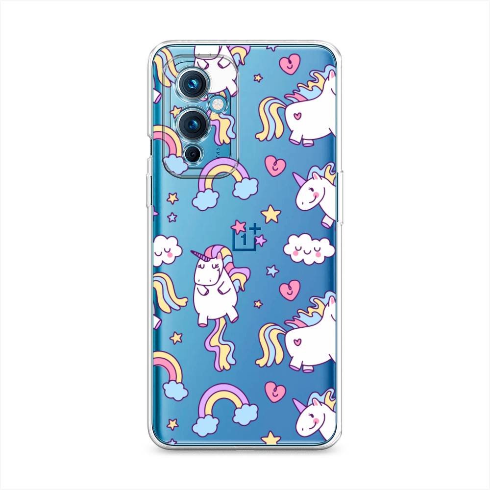 

Силиконовый чехол "Sweet unicorns dreams" на OnePlus 9 LE2110, Sweet unicorns dreams