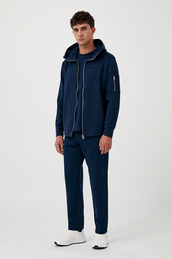 

Спортивные брюки мужские Finn Flare FAB21099 синие S, FAB21099